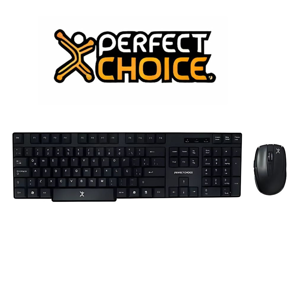 Kit Teclado y Mouse Inalambrico Perfec Choice 200994