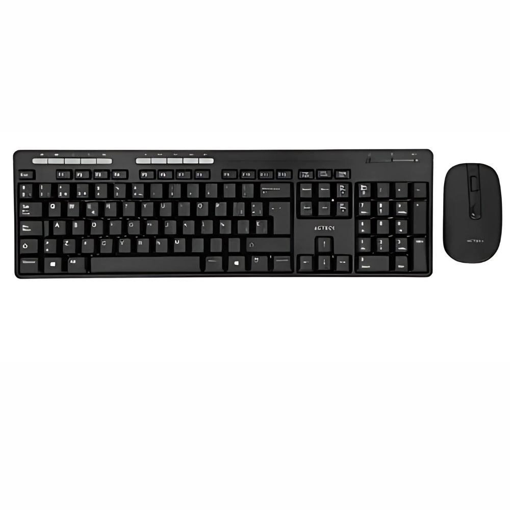 Kit Teclado y Mouse Acteck MK450 Inalámbrico | USB, Negro