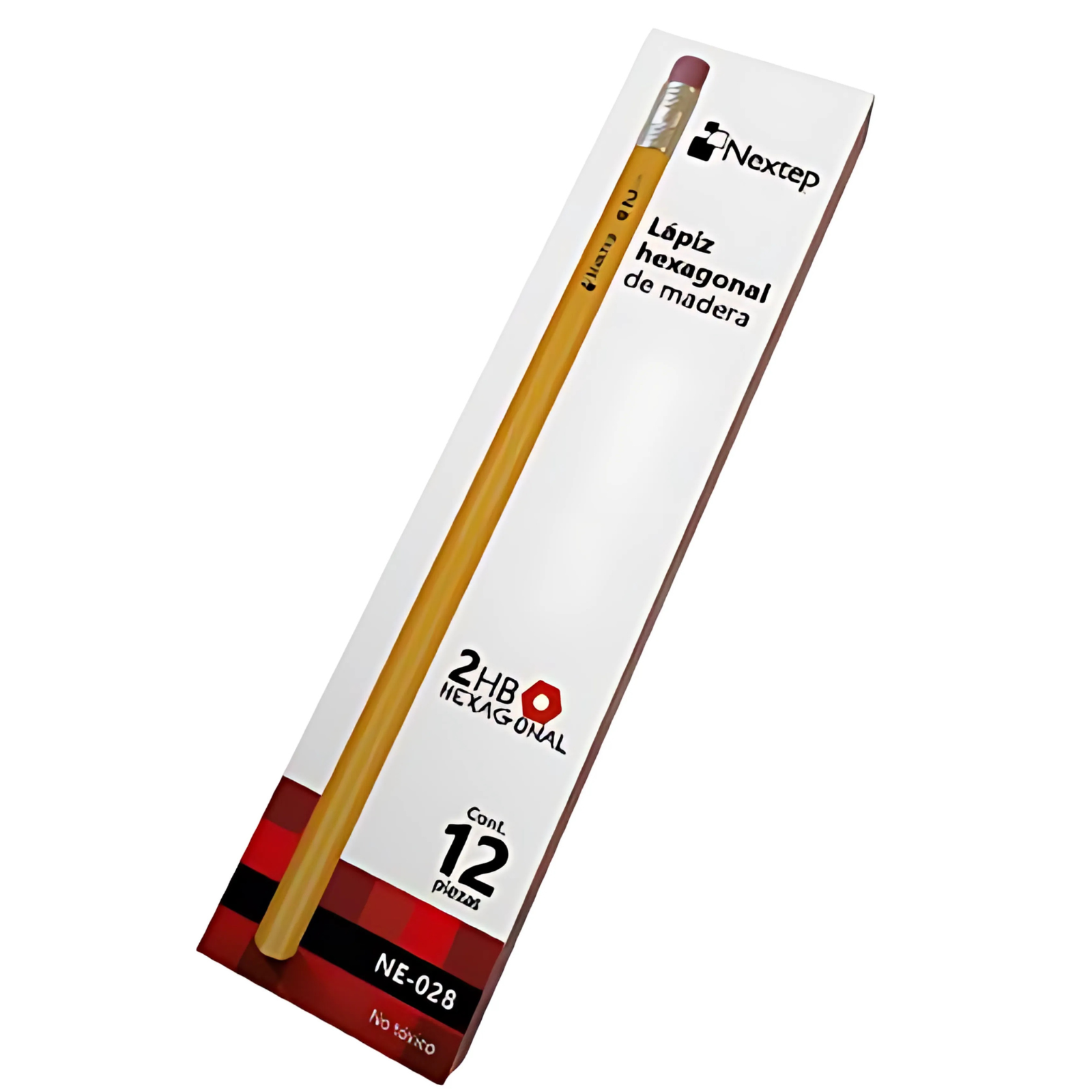 Lápiz Nextep Hexagonal de Madera #2 C/12 - Colmenero Shop