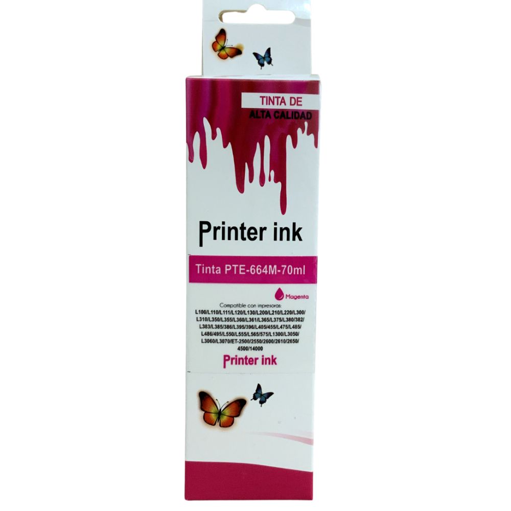 Tinta Compatible Pte-664-70ml