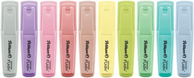 Marcatextos Textmarker Flash Pastel Pelikan 10 Pz - Colmenero Shop