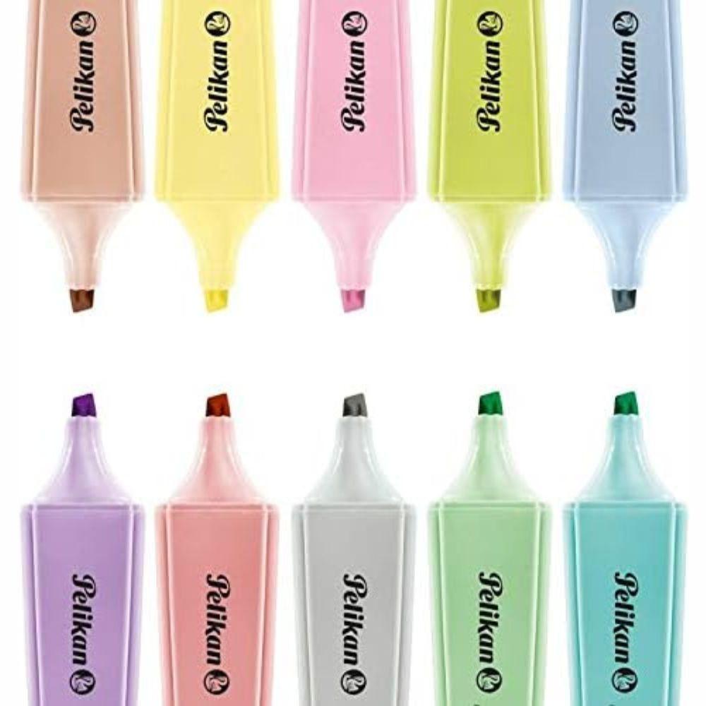 Marcatextos Textmarker Flash Pastel Pelikan 10 Pz - Colmenero Shop