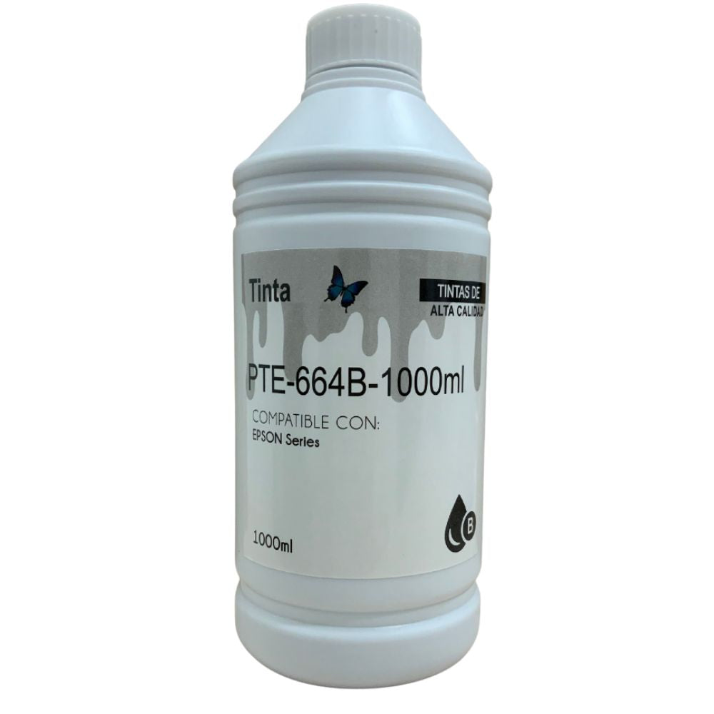 Botella De Tinta Compatible Pte-664-1000ml