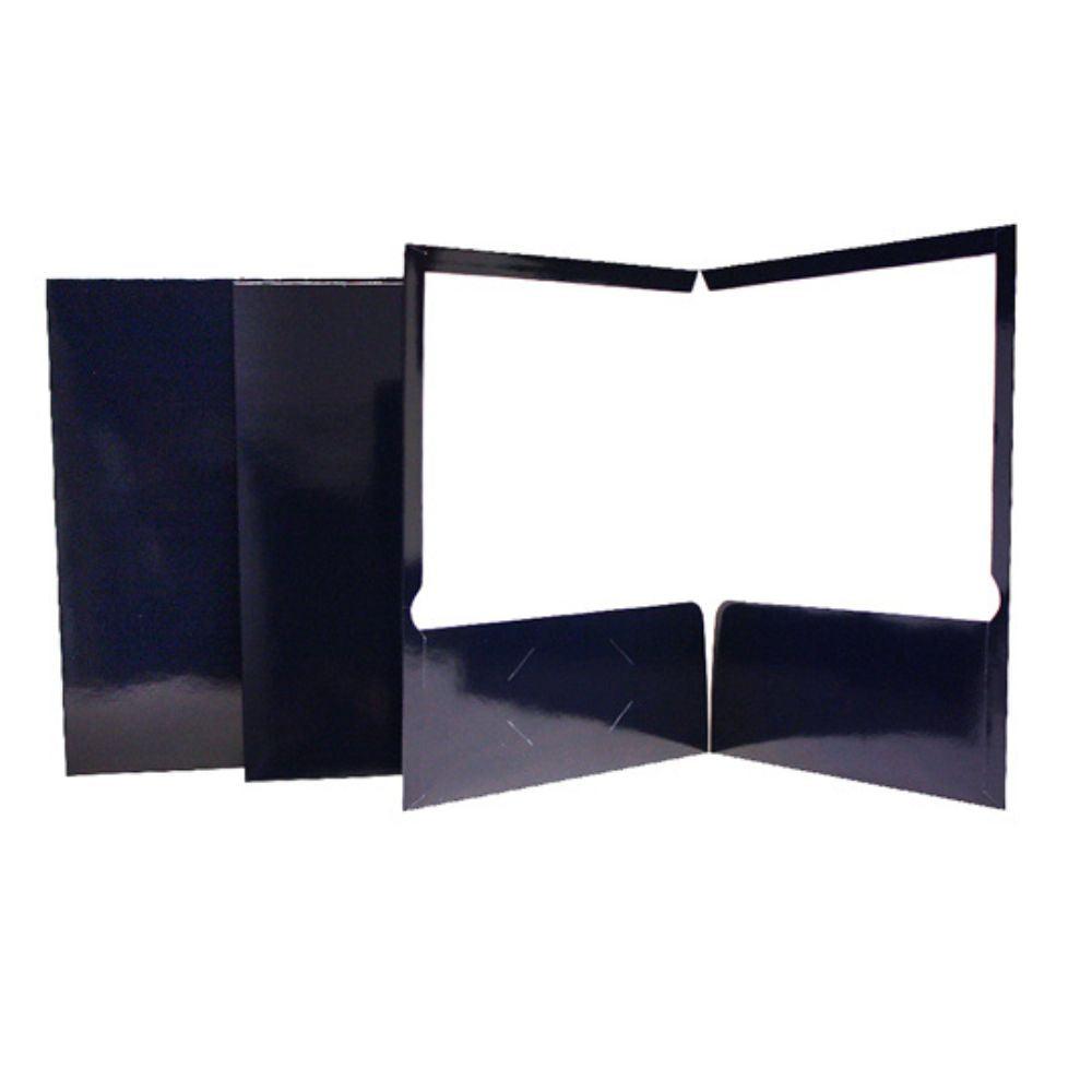 Folder Showfolio Laminado Oxford Carta Color Negro Caja Con 25 Pzas - Colmenero Shop