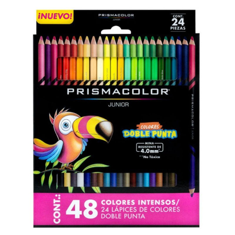 Colores Prismacolor Junior Doble Punta Con 24 Lápices 53015