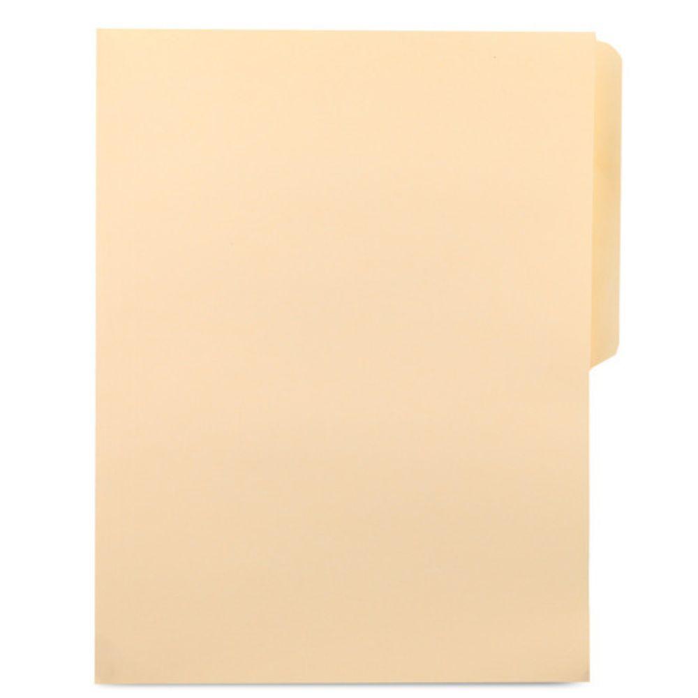 Folder Económico Fortec, Carta, Color Crema, Ceja 1/2, Caja Con 100 Piezas Fcc21 - Colmenero Shop