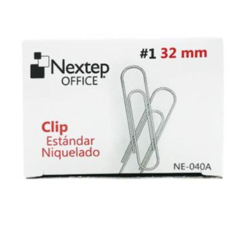 Clip Estándar Nextep Niquelado #1 32mm Ne-040A - Colmenero Shop