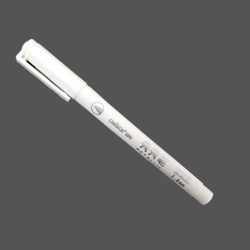 Plumón Blanco Metallic (PARA LIBRETA NEGRA), image size:1000x1000