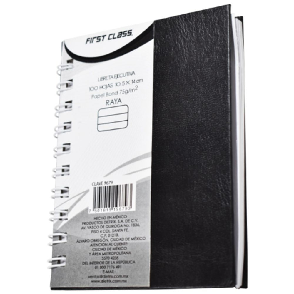 Cuaderno Engargolado Dietrix Tamaño Pocket 100 Hojas 75 Gramos Raya Nutria