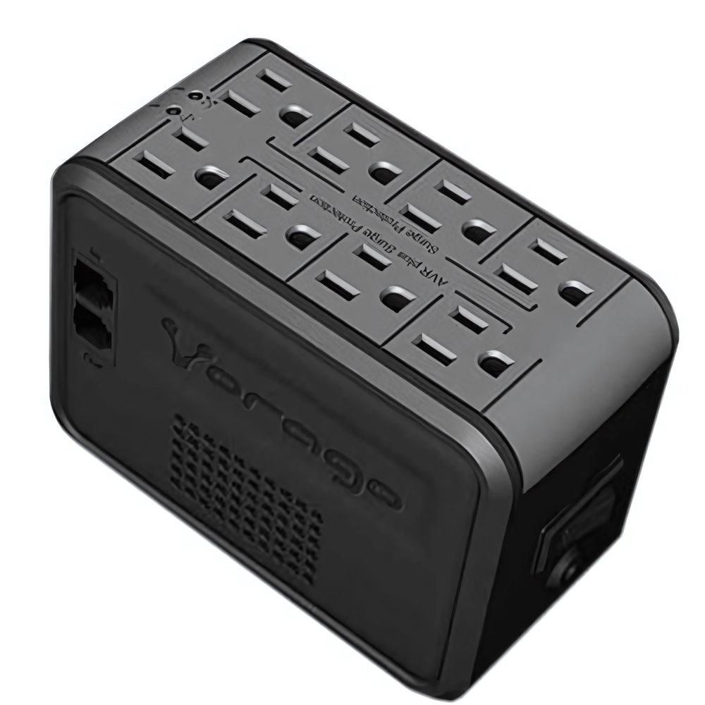 Regulador Vorago AVR-100 1000VA - 94-150V - 8 Salidas NEMA