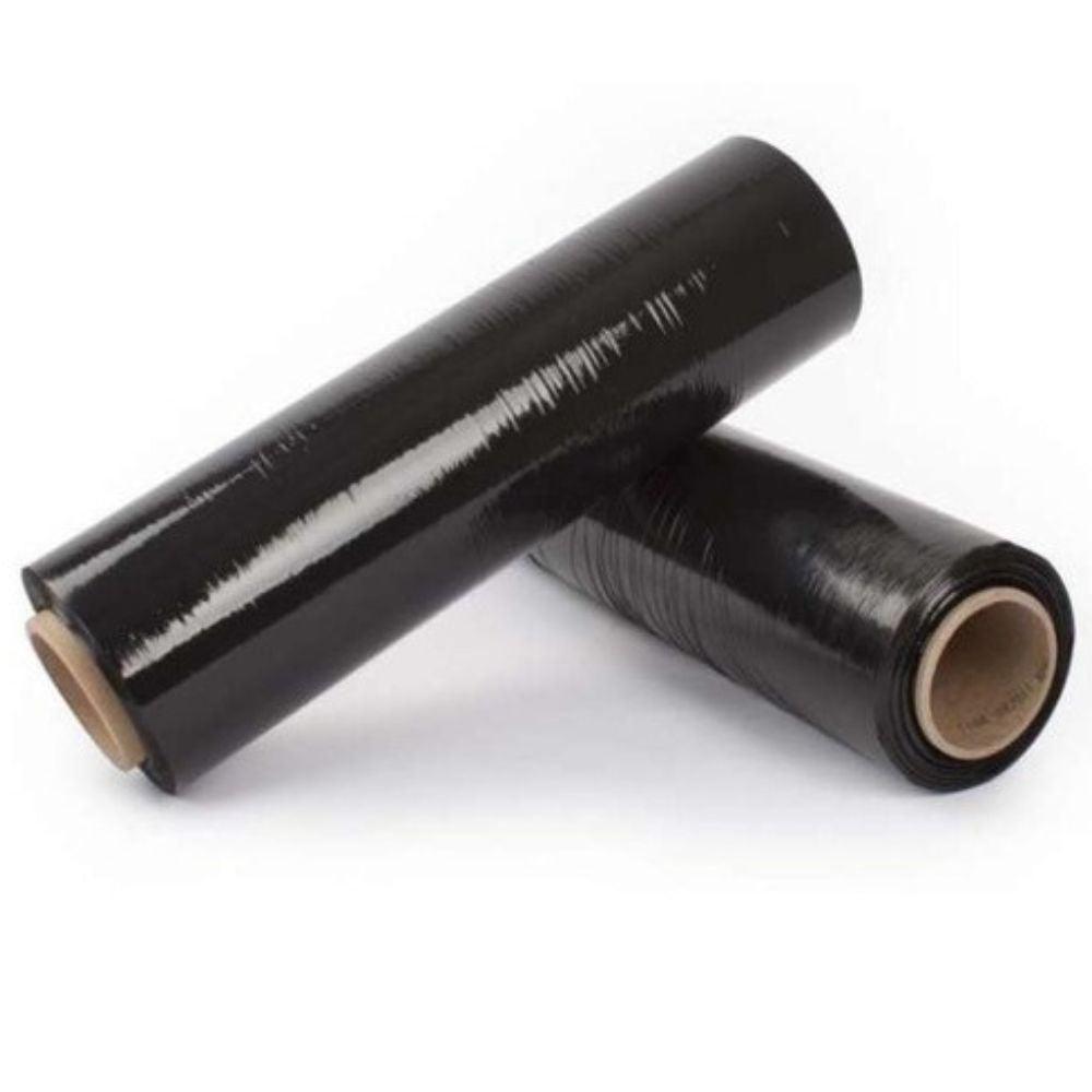 Rollo De Playo Focus Color Transparente Y Negro Calibre 80, 18 " - Colmenero Shop