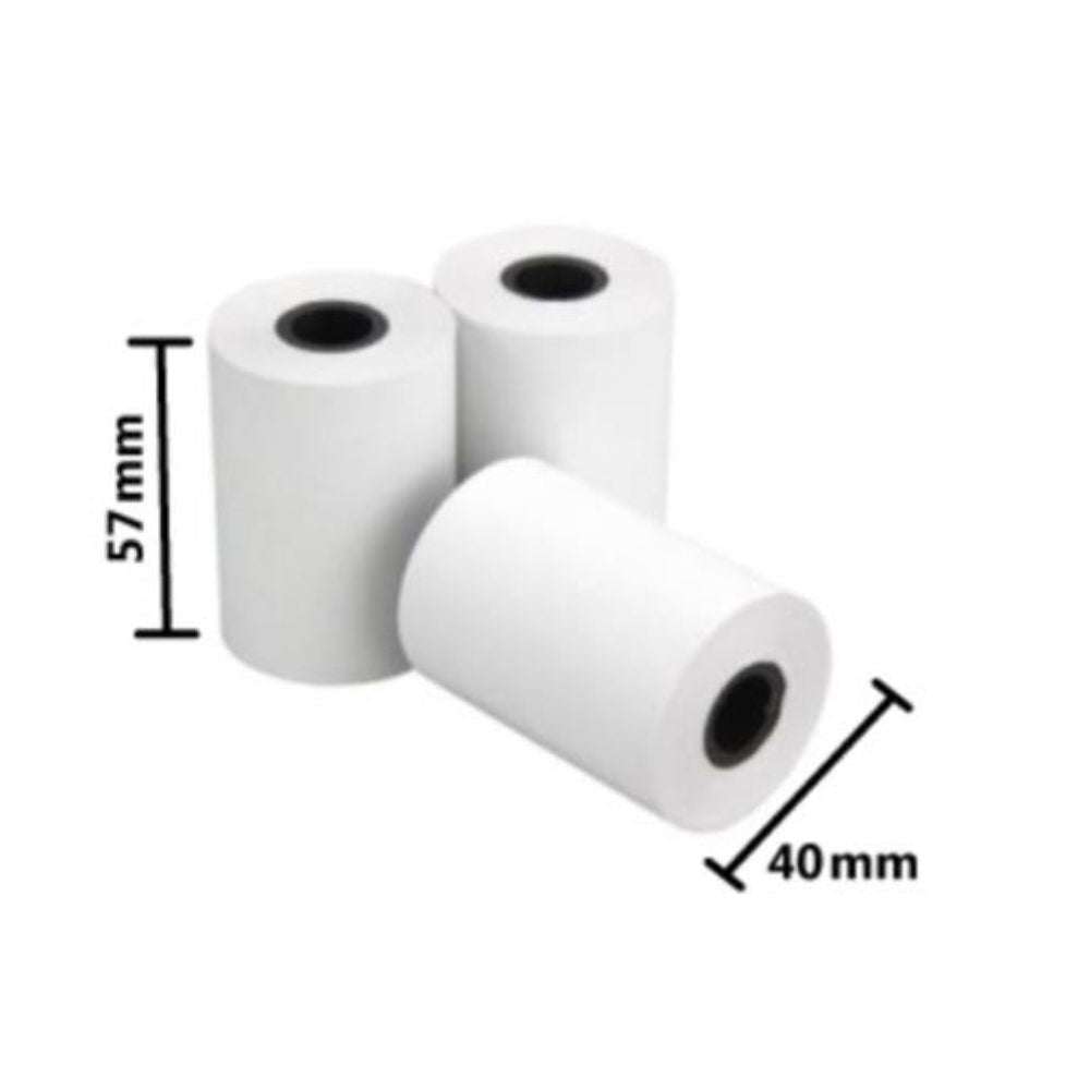 Rollo Papel Térmico Nextep 57x40mm – Caja con 10 Rollos (14m c/u)