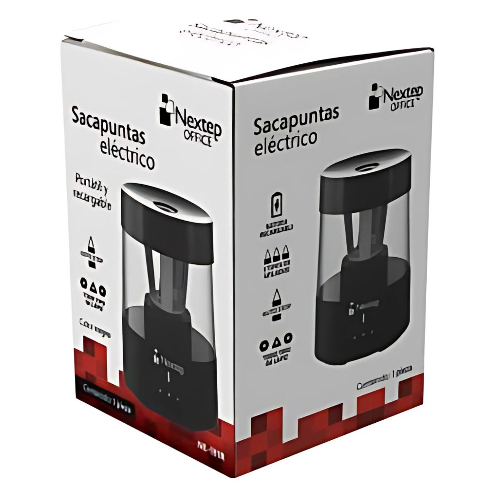 Sacapuntas Nextep Electrico Portatil y Recargable con Autostop