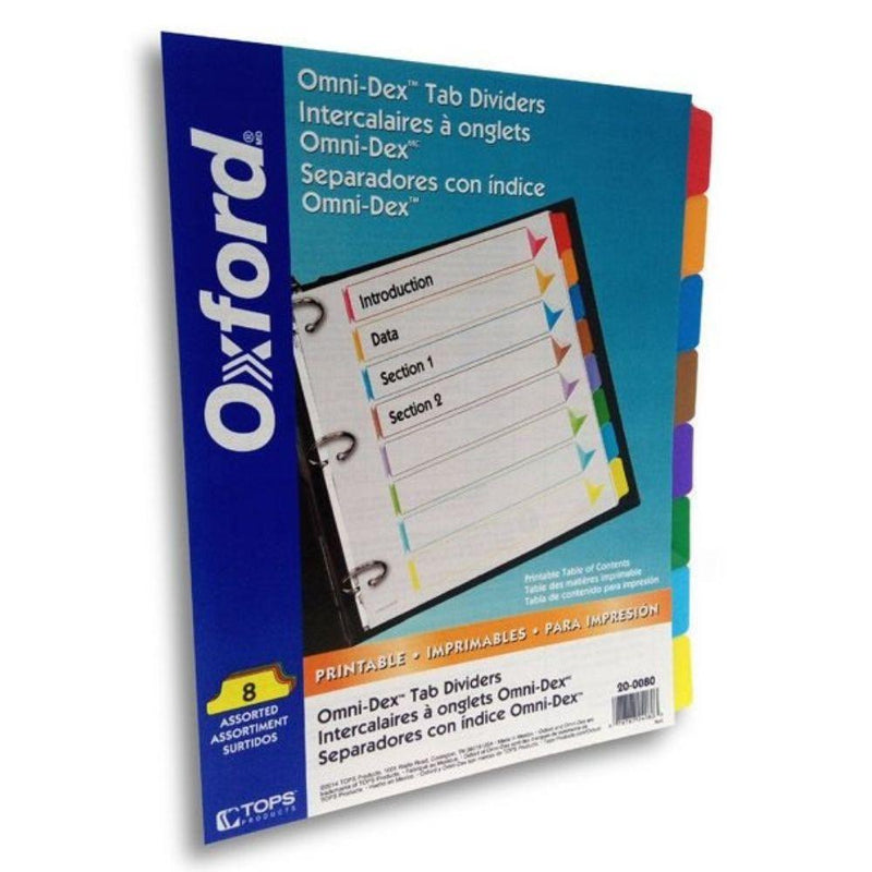 Juego De Separadores Omnidex Esselte