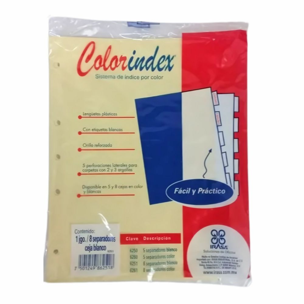 Separador colorindex 8 div pestaña transparente 6251