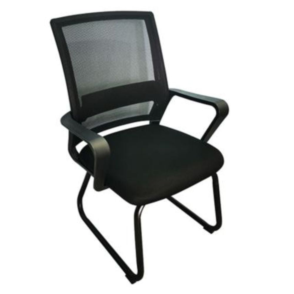 Silla De Visitas Nextep Con Descansabrazos Tela/Malla NE-652N