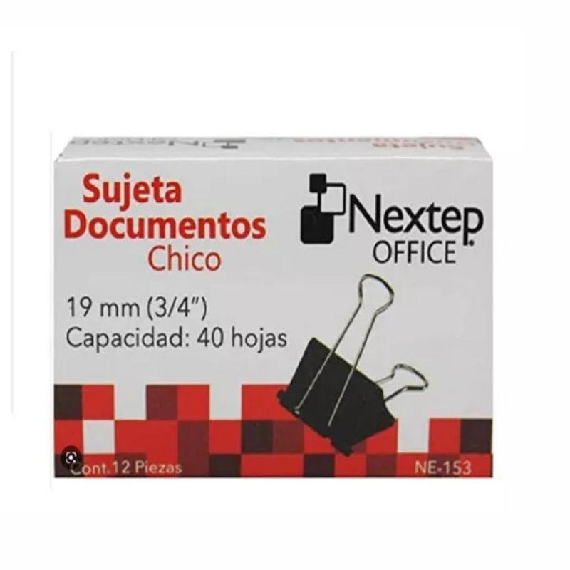 Sujeta Documentos Nextep Chico 19mm NE-153 - Colmenero Shop