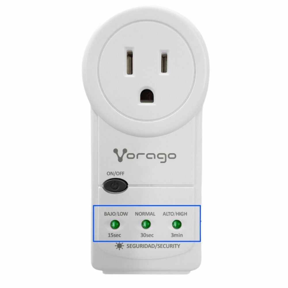 Protector de Voltaje Vorago AVR-300 RJ45/RJ11 Portátil 900 Joules para Electrodomésticos