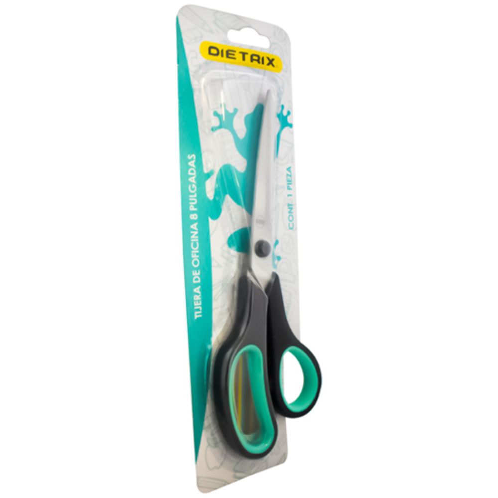 Tijera Dietrix 8” | Mango Plástico y Cuchillas de Acero Inoxidable 3322