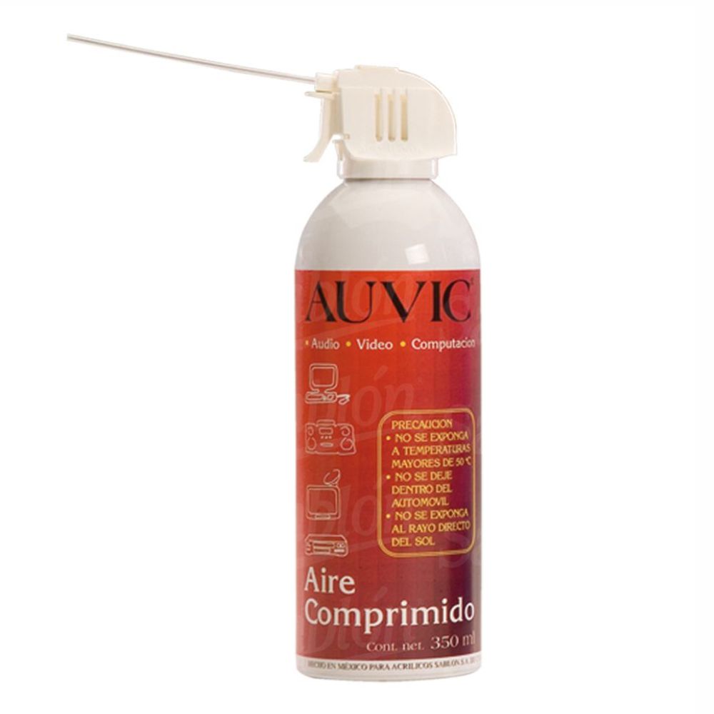 Aire Comprimido Auvic 350ml | Limpiador de Polvo Sablon 957