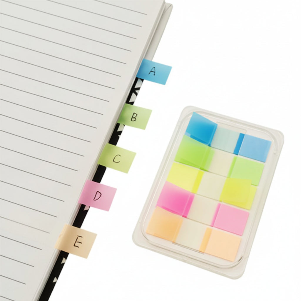 Banderitas Adhesivas Transparentes Nextep Mini Neón NE-051 | Colmenero