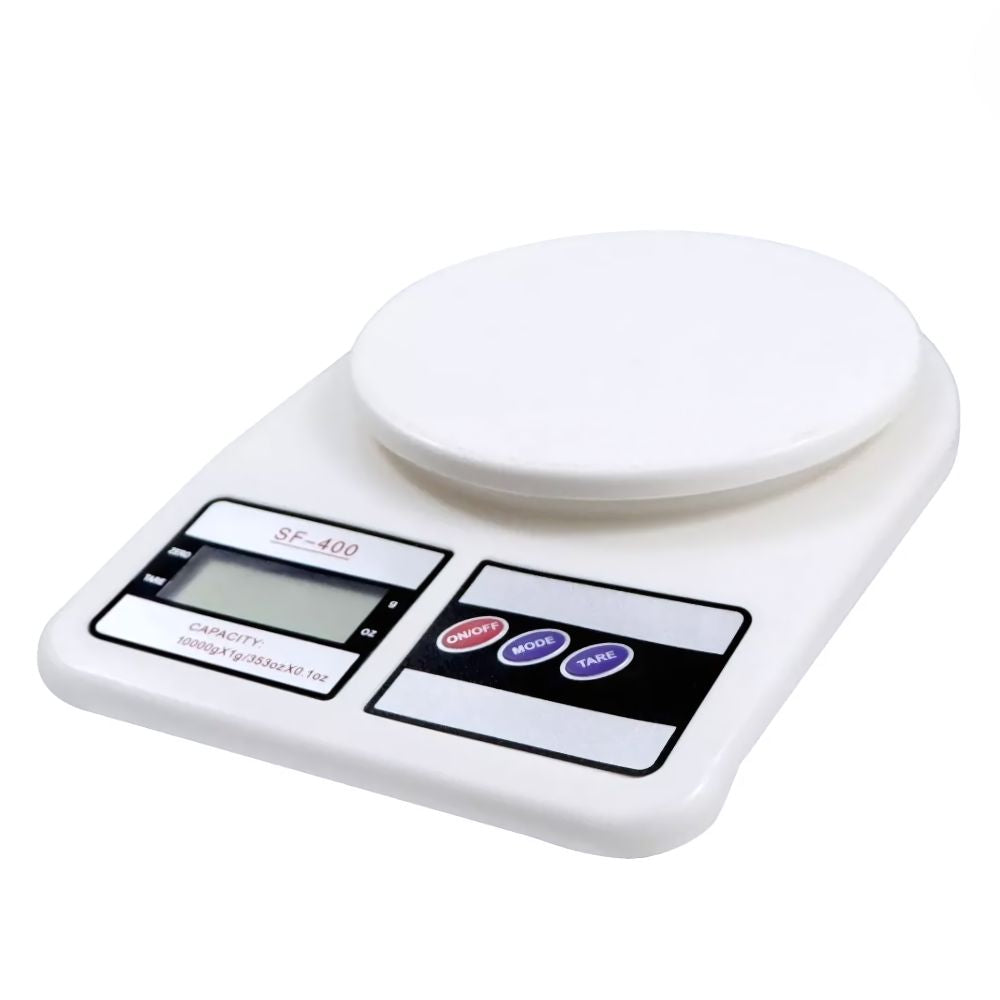 Báscula Digital Gramera de Cocina SF-400 | 1g a 10kg Precisión