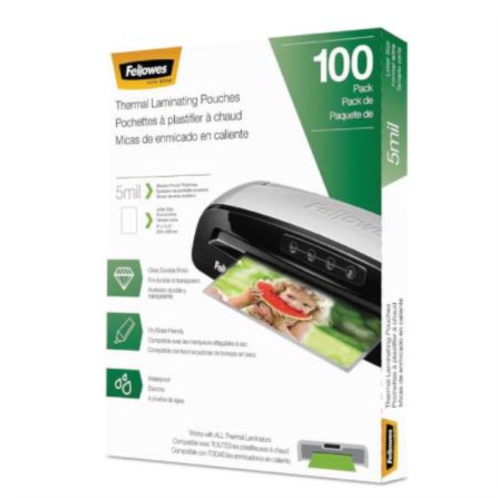 Micas Fellowes para Enmicadora | Carta | 100 Pzas | 3 y 5 Micras