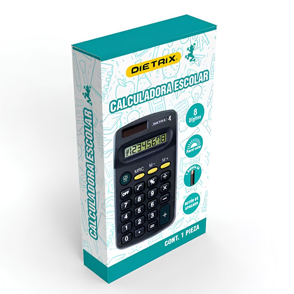 Calculadora de Bolsillo Dietrix 5260 de 8 Dígitos