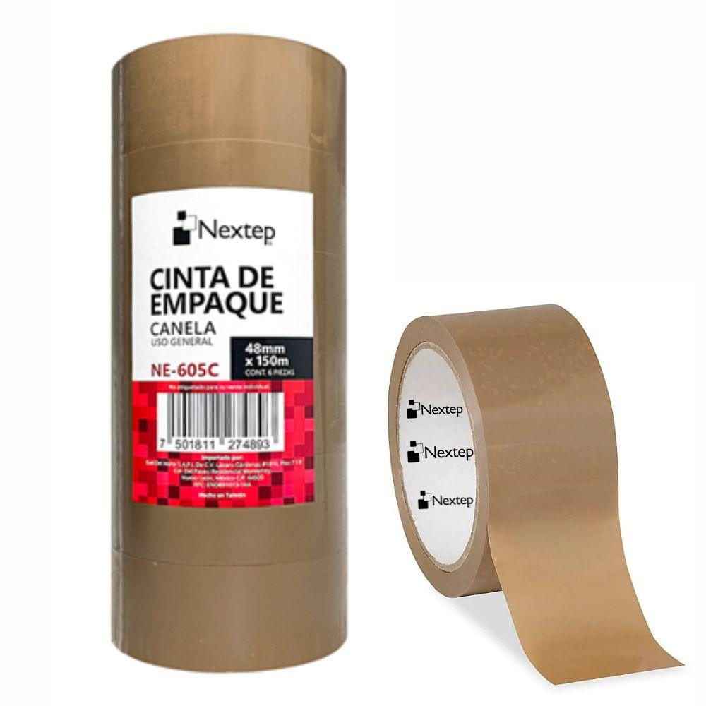 Cinta De Empaque Canela 48 Mm X 150 Mts Nextep - Colmenero Shop