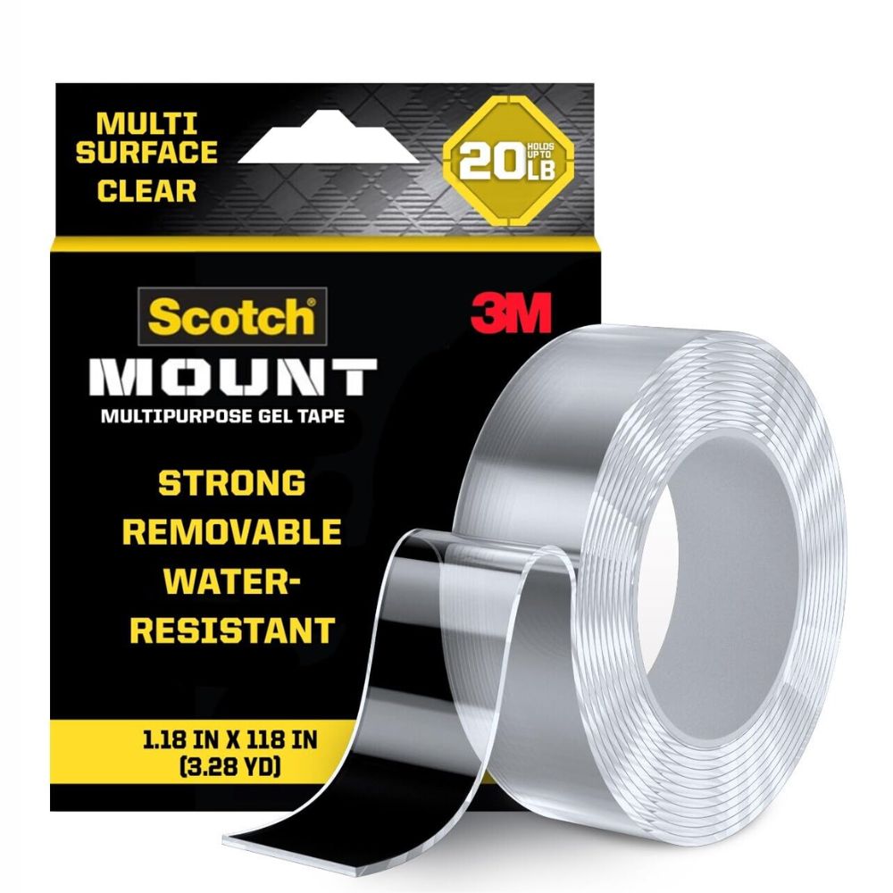 Cinta de Montaje Gel Scotch Mount 30mmx3m Doble Cara 9kg | Colmenero