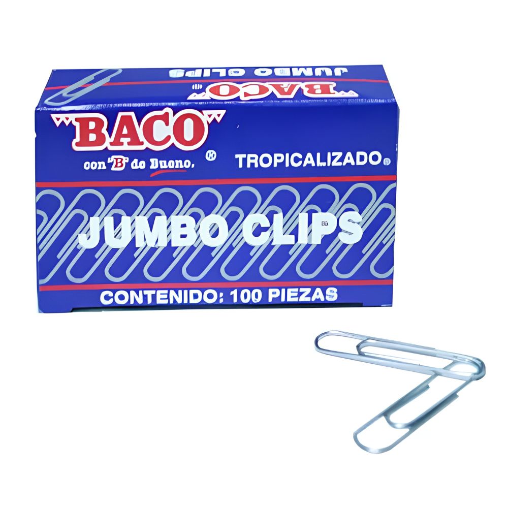 Clip BACO Tropicalizado Jumbo 10x50 mm Caja c/100