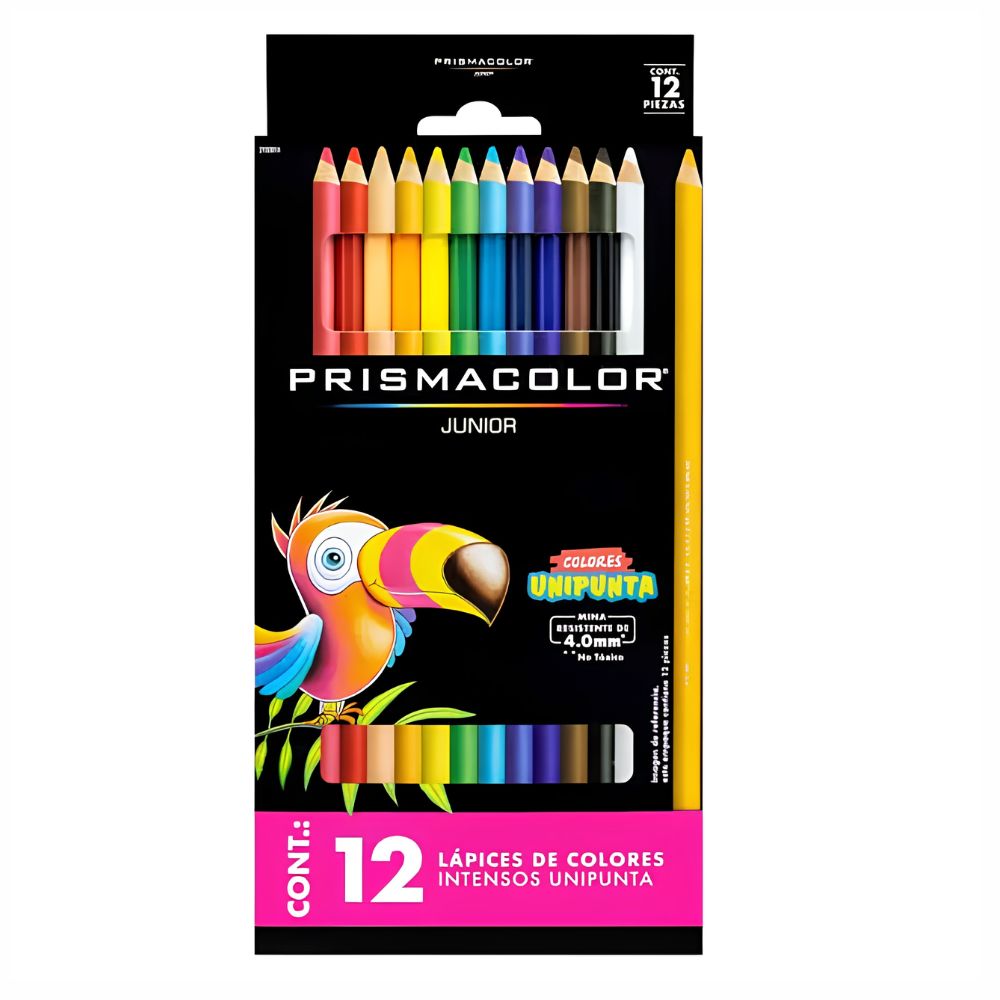 Colores Prismacolor Junior 12 Piezas Mina 4mm 53014