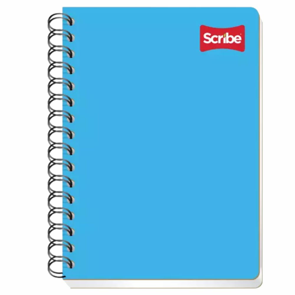 Cuaderno Francesa Scribe Clásico | Doble Espiral, 100 Hojas | Papel Sustentable
