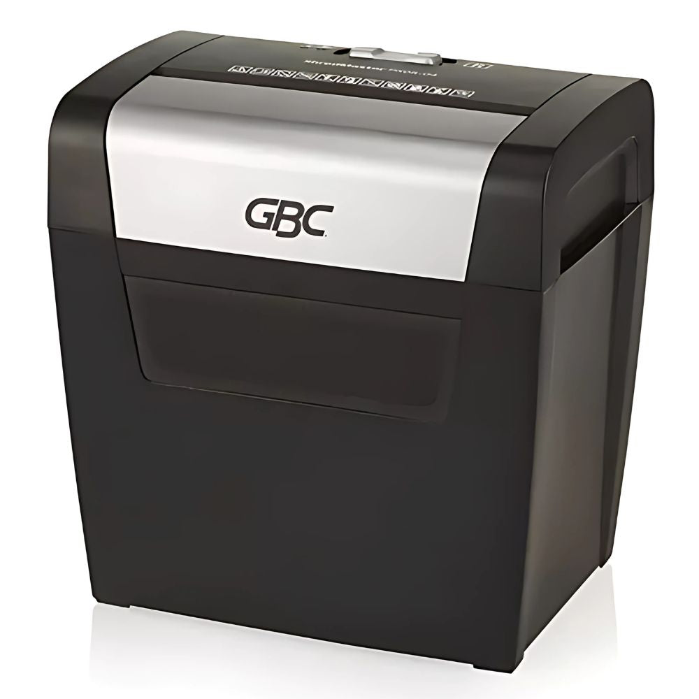 Destructora de papel GBC Momentum PX 08-04 corte cruzado negra.