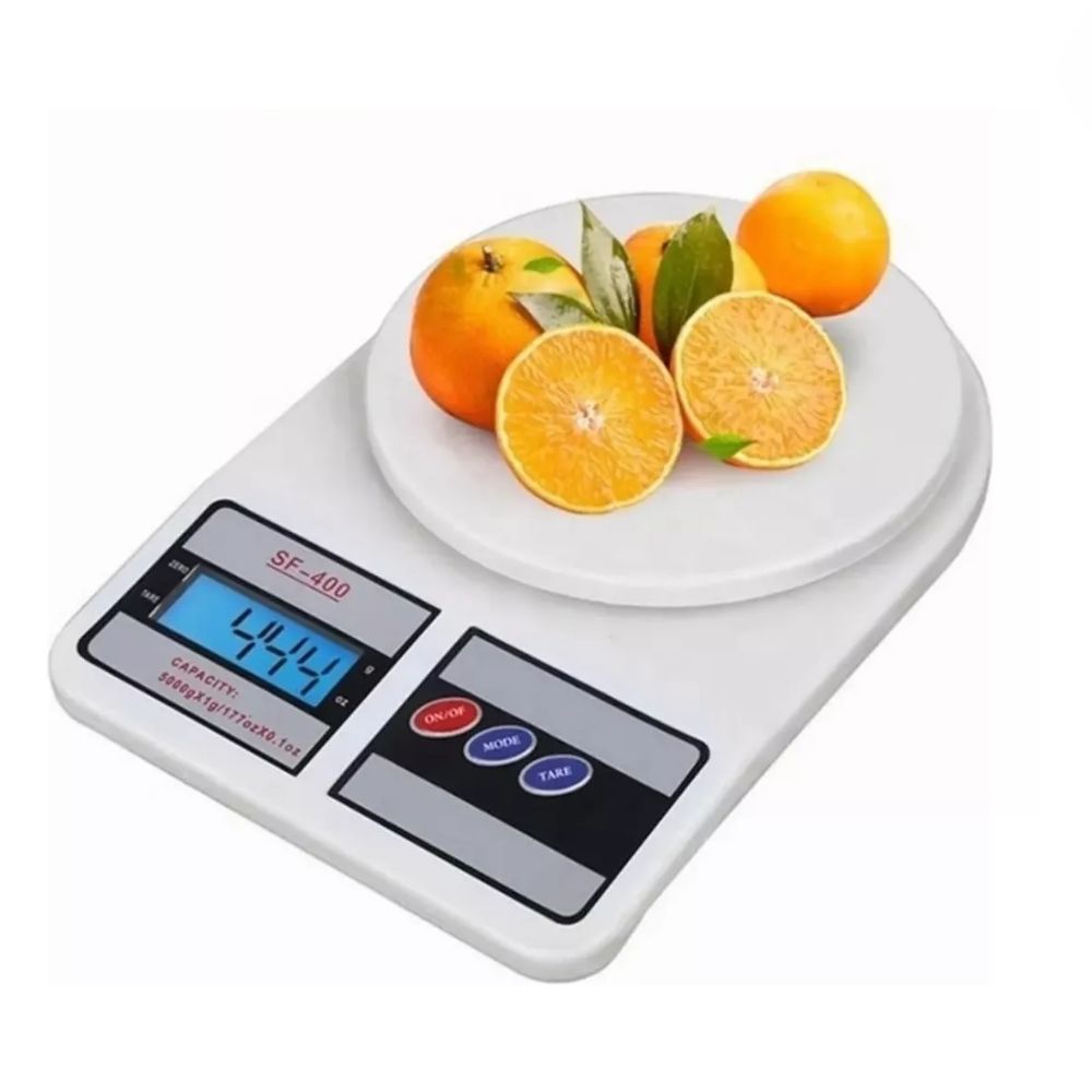 Báscula Digital Gramera de Cocina SF-400 | 1g a 10kg Precisión
