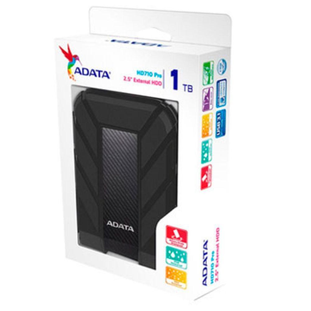 Disco Duro Externo Adata Hd710 Pro 2.5 1tb Usb 3.0 Negro - Colmenero Shop