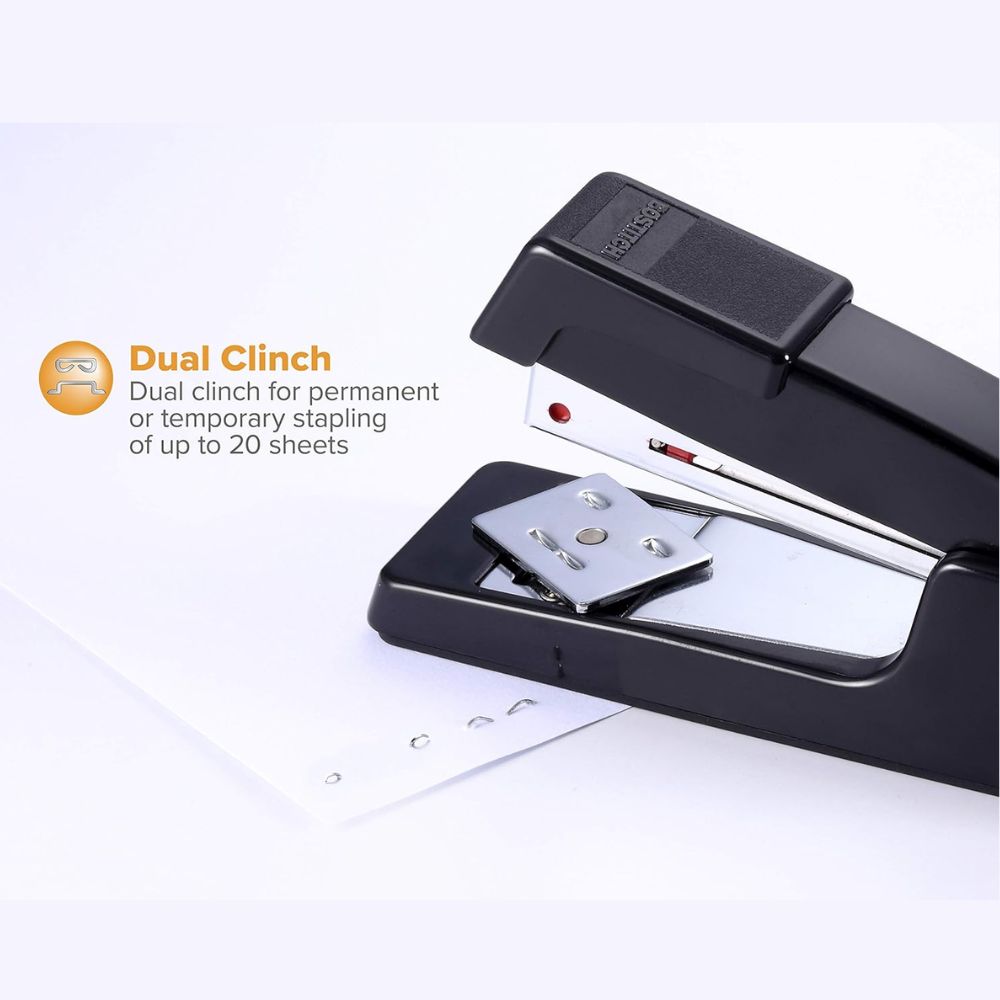 Engrapadora Metálica Bostitch B400 | Media Tira | Hasta 20 Hojas