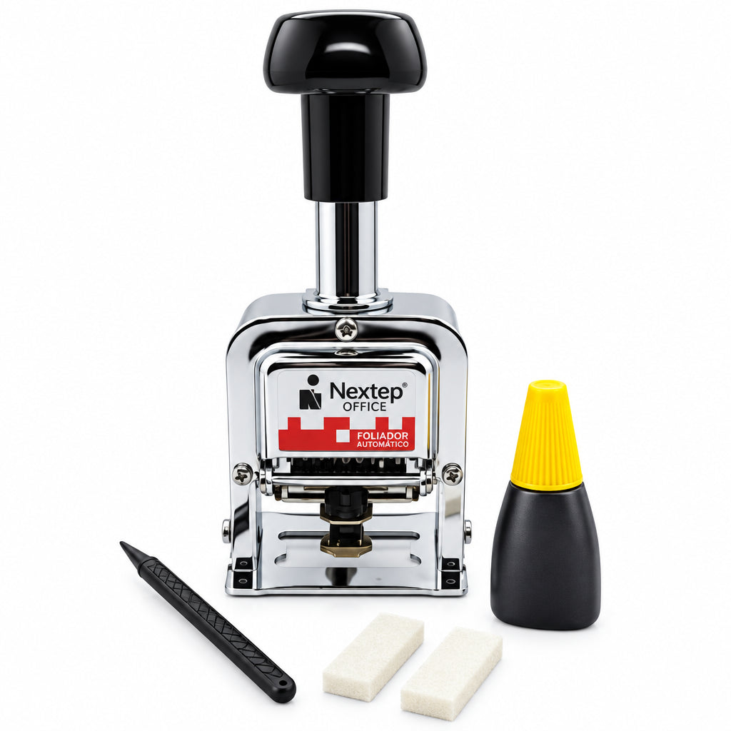 Foliador Nextep Acero 6 Dígitos - Colmenero Shop