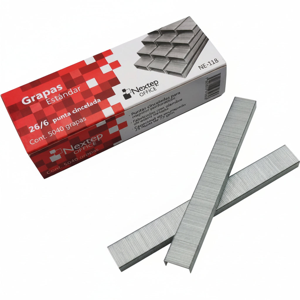 Grapas Nextep Estándar 26/6 C/5040