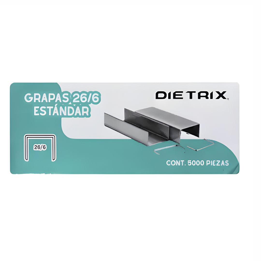 Grapas Dietrix Estándar 26/6  mod. 3375