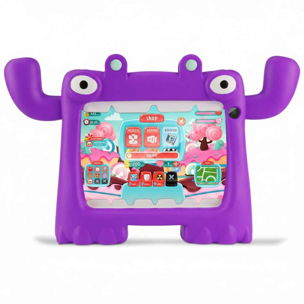 Tablet Vorago Pad-7-Kids 7" Quadcore 32 Gb Ram 2 Gb Android 11 Funda Color Morado - Colmenero Shop