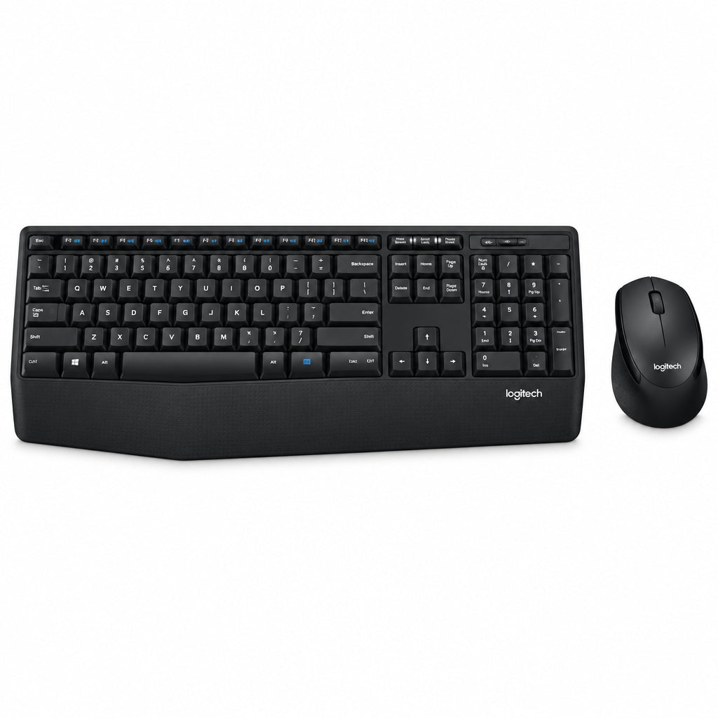 Kit Teclado y Mouse Logitech MK345 Inalámbrico Negro | Español