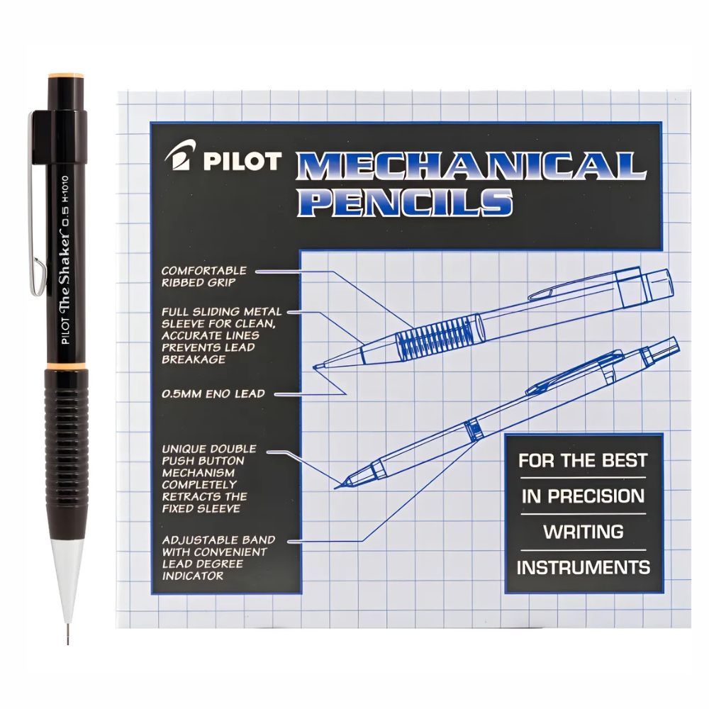 Lapicero Portaminas Pilot H-1010 Shaker | 0.5 mm | Agita y Escribe