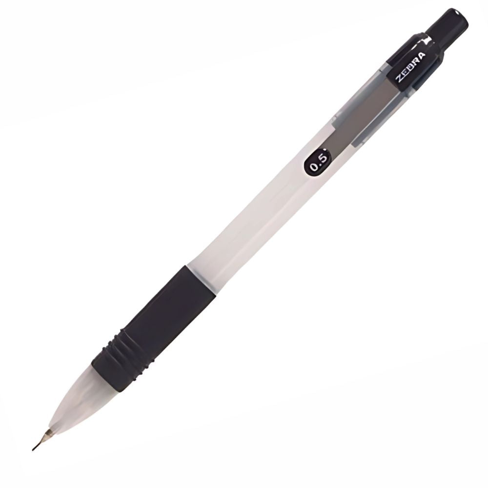 Lapicero Zebra Z-GRIP 0.5mm | Portaminas Retráctil con Goma