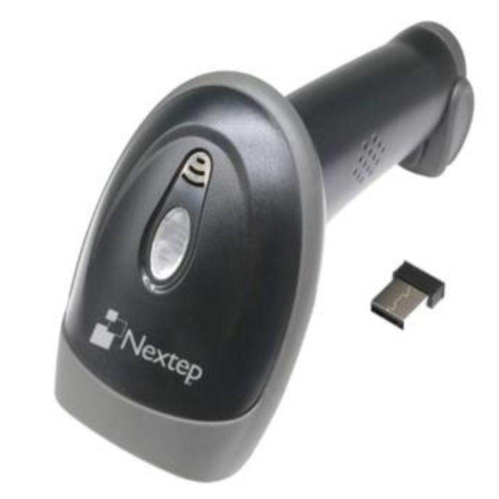 Lector de Códigos de Barras y QR Nextep | Inalámbrico, 1D/2D, USB