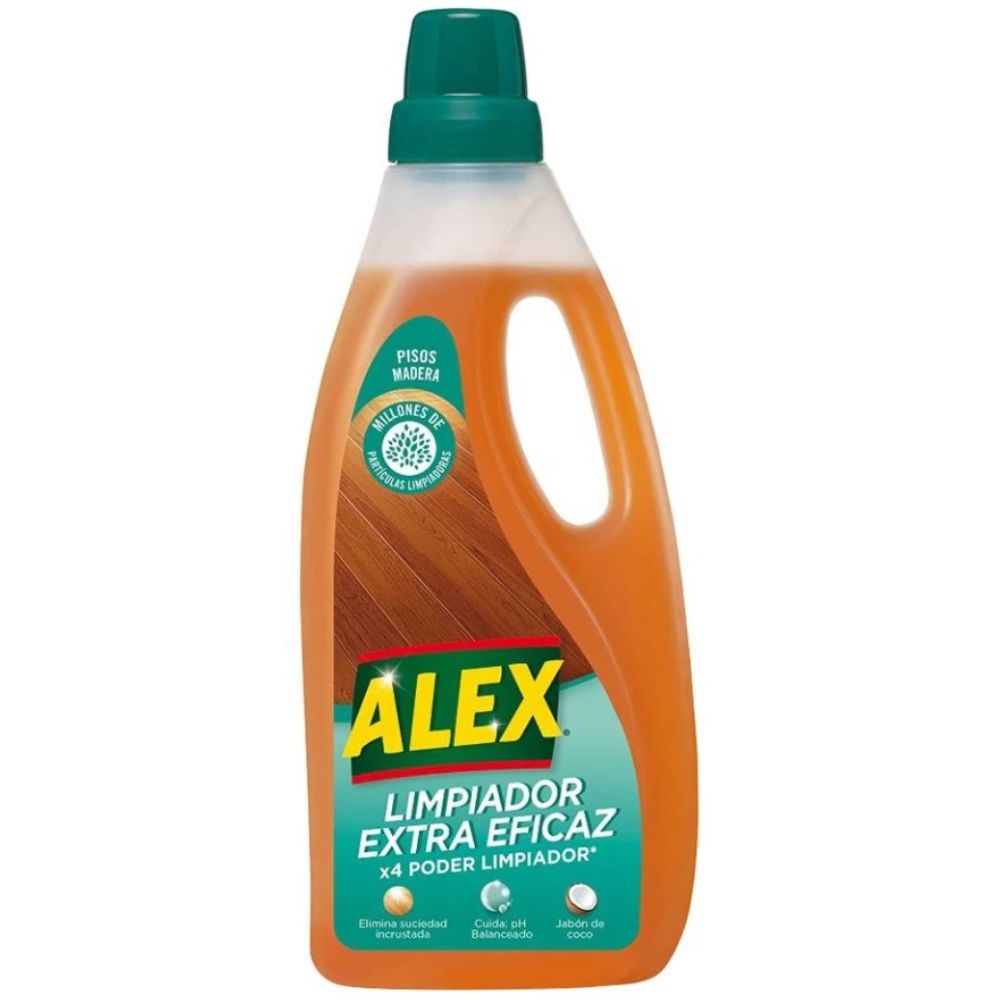 Limpiador Alex para Pisos de Madera 750 ml | Limpieza y Brillo B2B