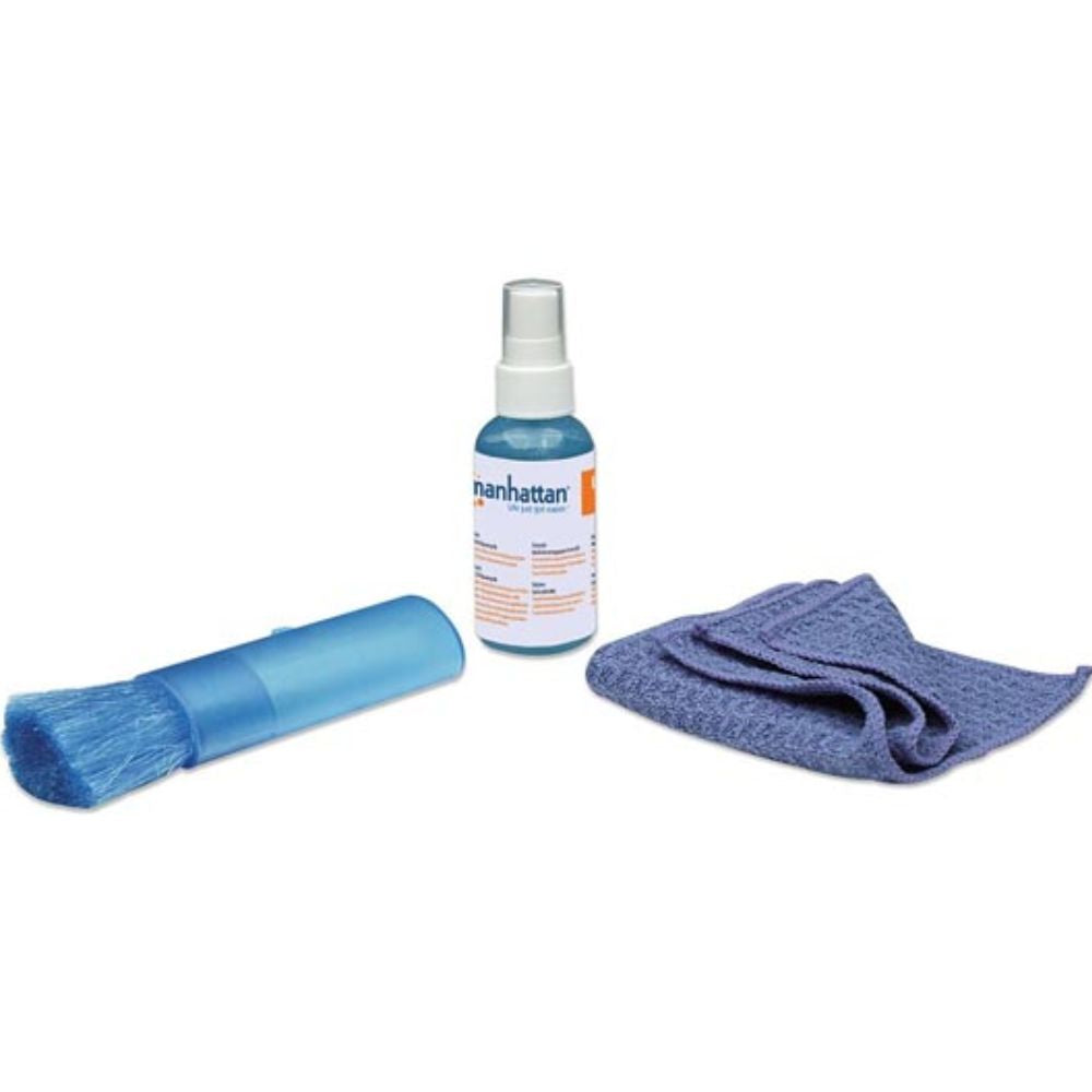Kit de Limpieza Manhattan 60ml para Pantallas LCD y Laptops