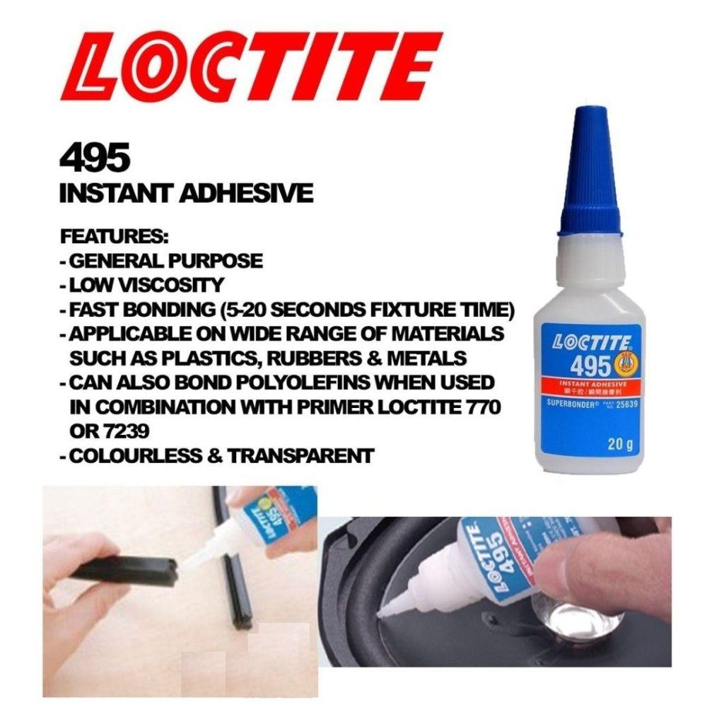 Loctite 495 Adhesivo Instantaneo 20 Grs - Colmenero Shop