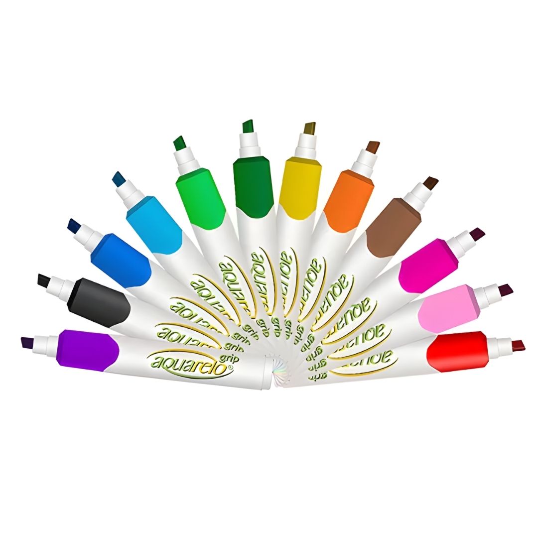 Marcadores Azor Aquarelo Grip 20012