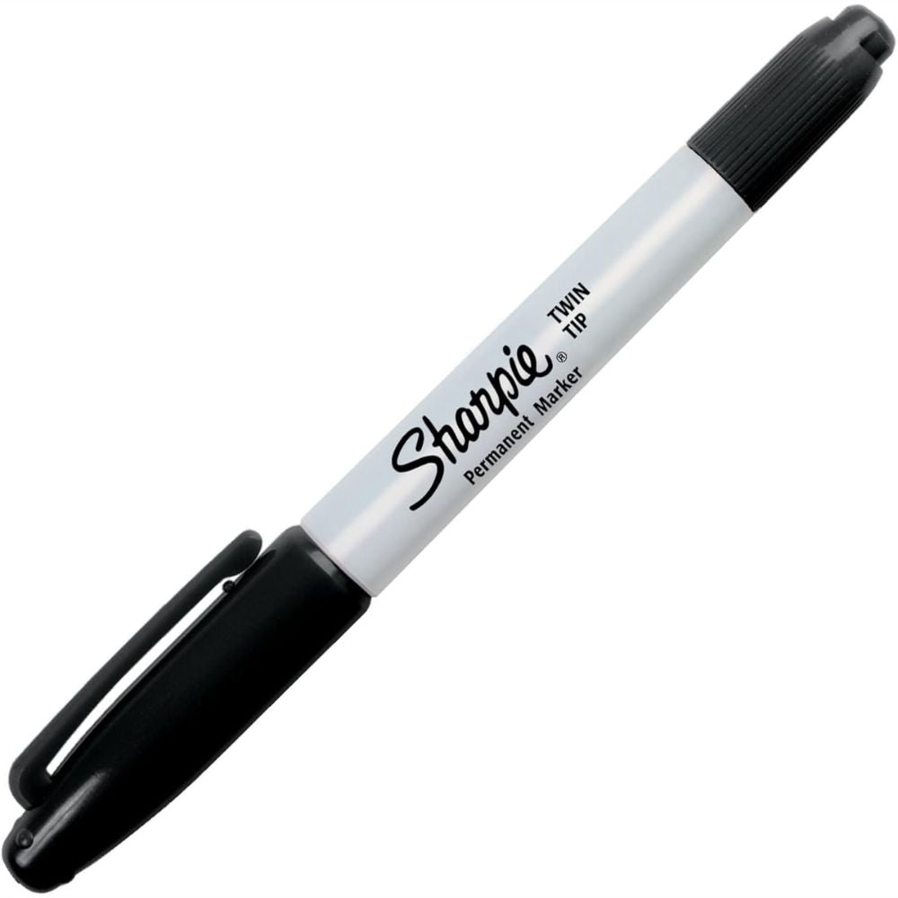 Marcador Sharpie Twin Tip | Doble Punta Fino y Ultrafino Permanente